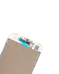 LCD Assembly With Steel Plate Compatible For iPhone 7 (Premium) (White)