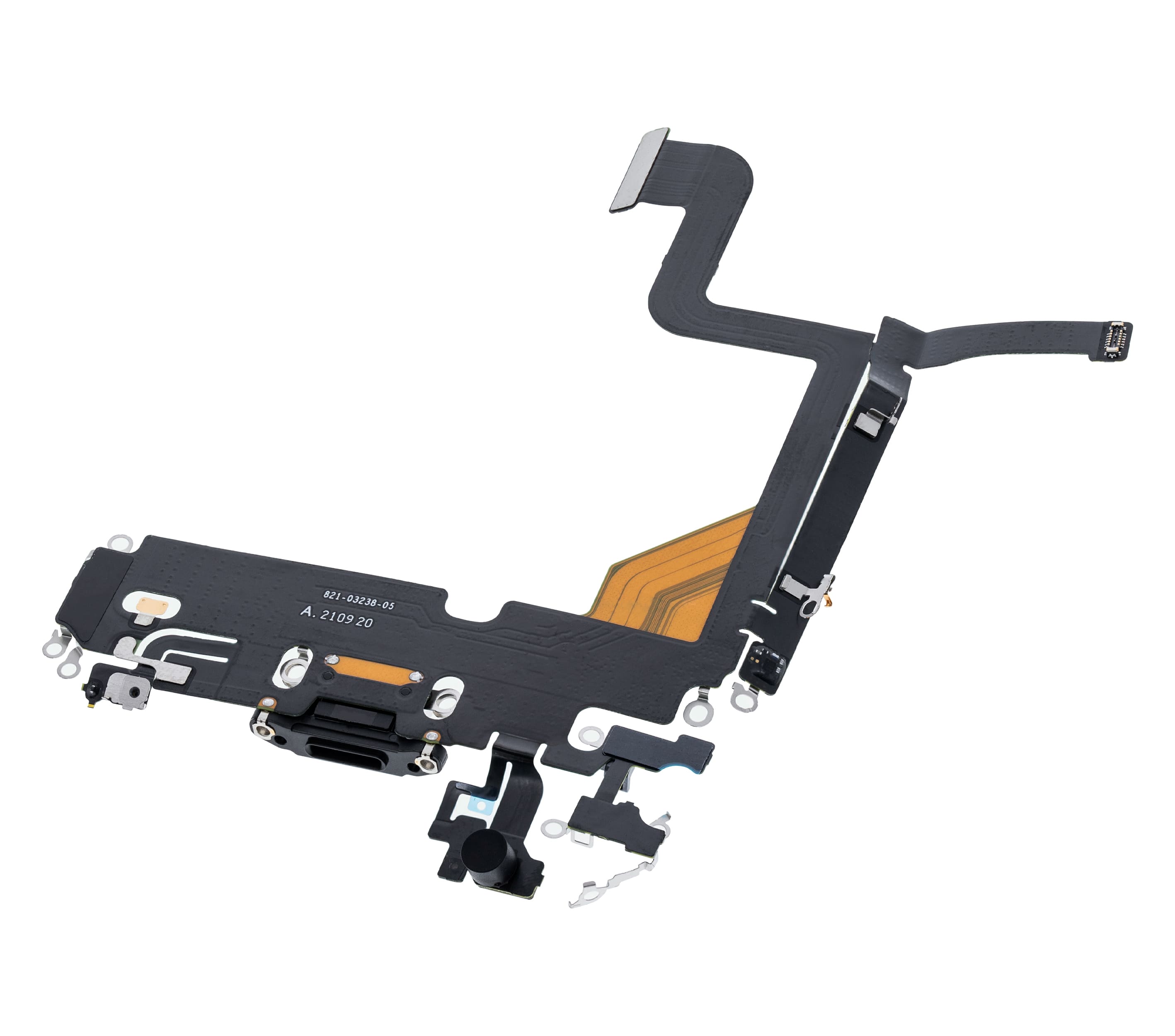 Charging Port Flex Cable Compatible For iPhone 13 Pro (Premium) (Graphite)