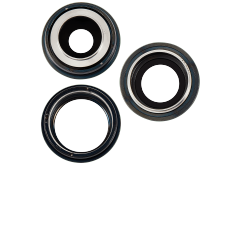 Back Camera Lens With Bracket & Bezel Compatible For iPhone 15 Pro (3 Piece Set) (Premium) (Black Titanium)