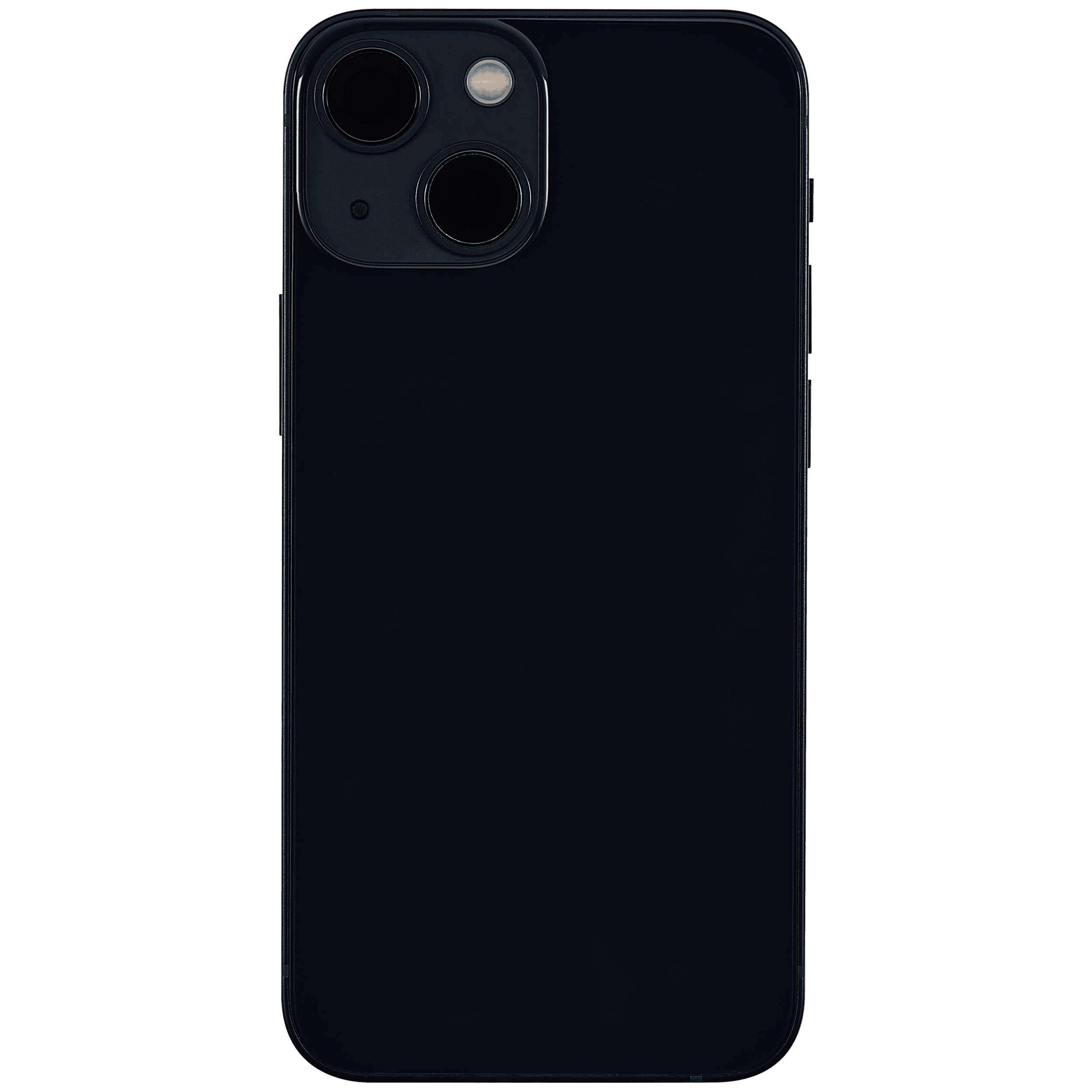 Back Housing W/ Small Components Pre-Installed Compatible For iPhone 13 Mini (International Version) (Used OEM Pull: Grade C) (Midnight)