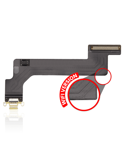 Charging Port Flex Cable Compatible For iPad 10 (2022) (WiFi Version) (Premium) (Yellow)