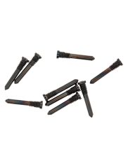 Bottom Screws Compatible For iPhone X To 12 Pro Max / 13 / 13 Mini / 13 Pro / 13 Pro Max / 14 Series (Black) (100 Pack)