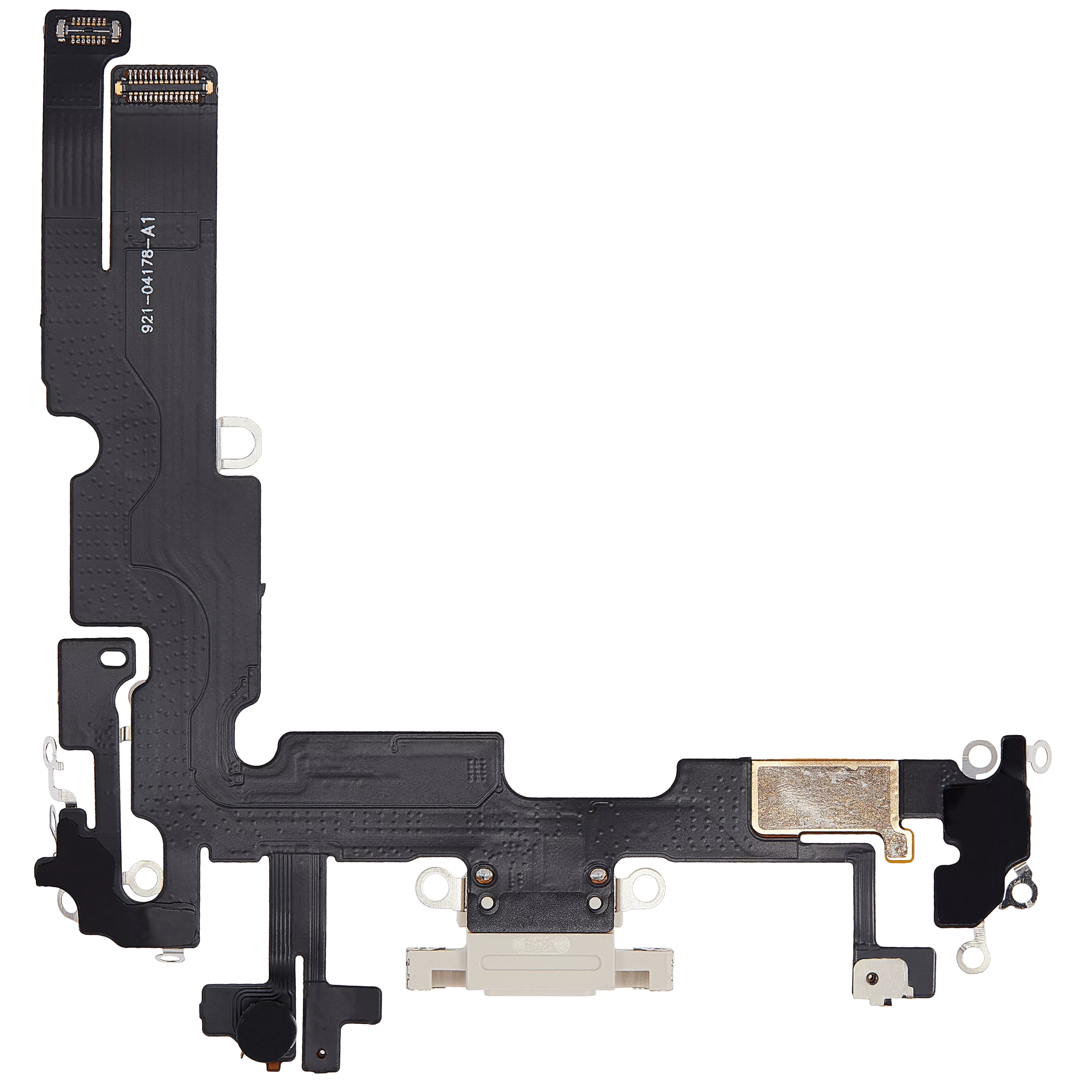 Charging Port Flex Cable Compatible For iPhone 14 Plus (Aftermarket Plus) (Starlight)