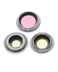 Back Camera Lens With Bracket & Bezel Compatible For iPhone 13 Pro / 13 Pro Max (Silver) (Real Sapphire / Premium)