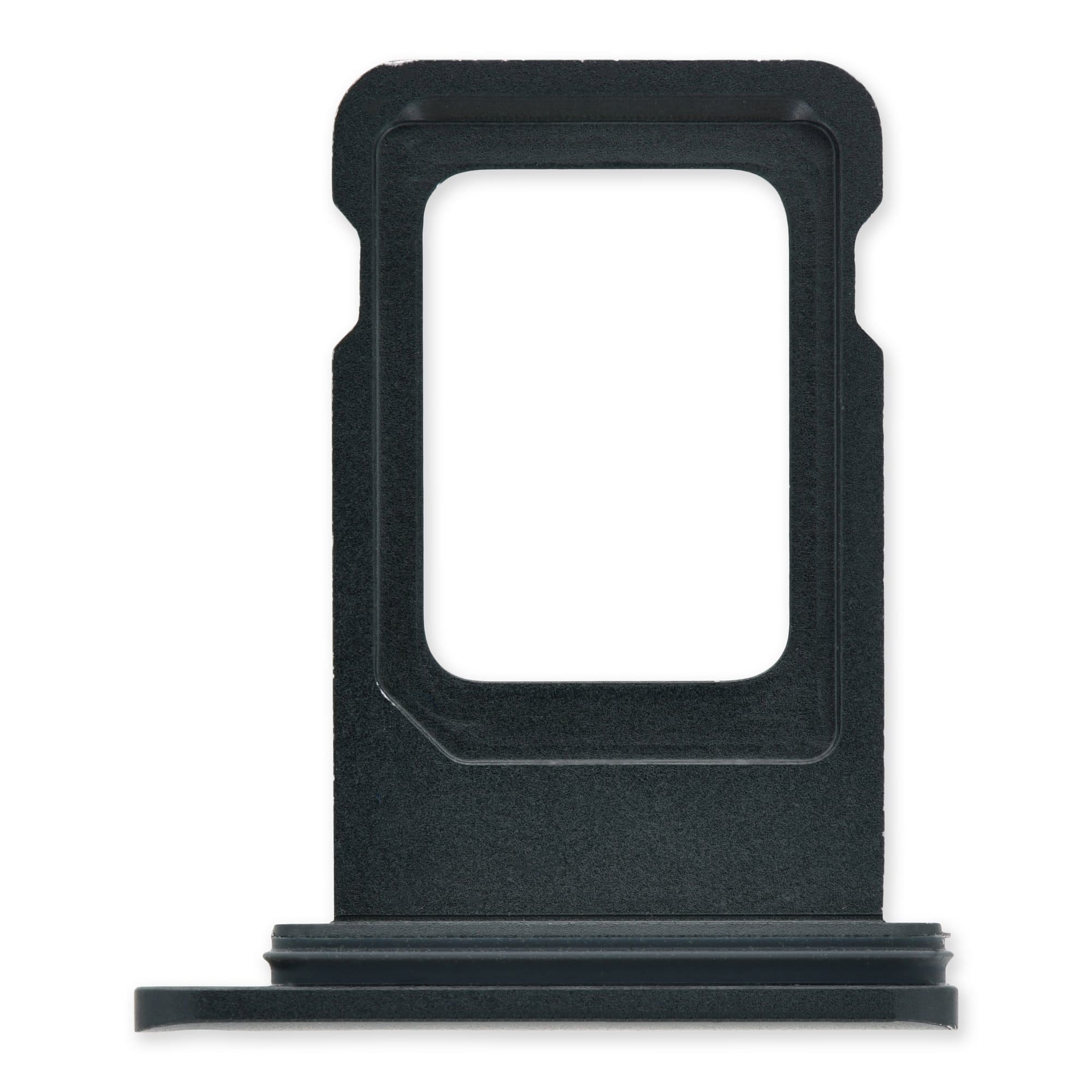 Dual Sim Card Tray Compatible For iPhone 11 (Black)