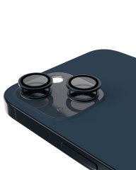 Casper Camera Lens Protector Compatible For iPhone 13 / 13 Mini (Black) (Clear)