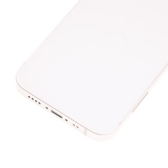 Back Housing W/ Small Components Pre-Installed Compatible For iPhone 13 Mini (US Version) (Used OEM Pull: Grade A) (Starlight)