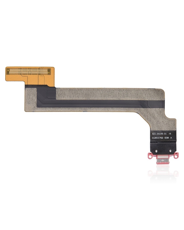 Charging Port Flex Cable Compatible For iPad 10 (2022) (WiFi Version) (Premium) (Pink)
