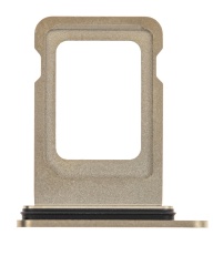 Dual Sim Card Tray Compatible For iPhone 12 Pro / 12 Pro Max (Gold)