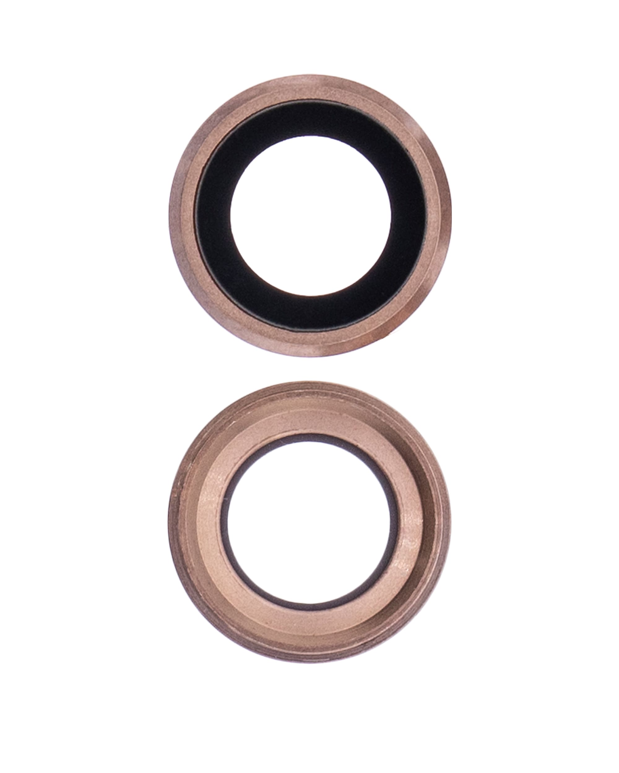 Back Camera Lens Compatible For iPhone 6 Plus / 6S Plus (Rose Gold) (10 Pack) (Real Sapphire l Premium)
