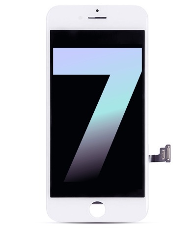 LCD Display Assembly Compatible For iPhone 7 (Service Pack) (White)