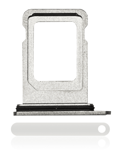 Single Sim Card Tray Compatible For iPhone 12 / 13 (White)