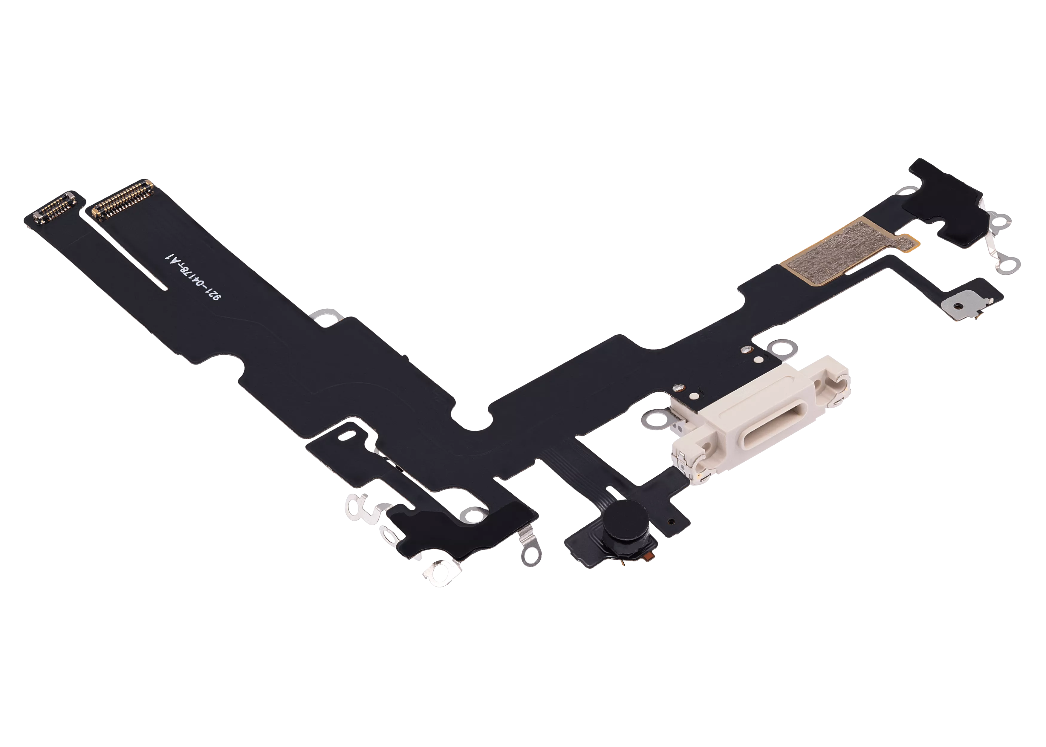 Charging Port Flex Cable Compatible For iPhone 14 Plus (Aftermarket Plus) (Starlight)