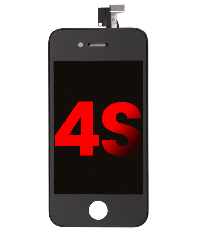 LCD Assembly Compatible For iPhone 4S (Aftermarket Plus) (Black)