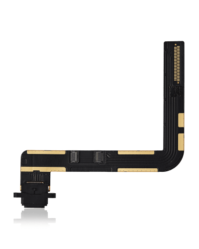 Charging Port Flex Cable Compatible For iPad 7 (2019) / iPad 8 (2020) / iPad 9 (2021) (Premium) (Black)
