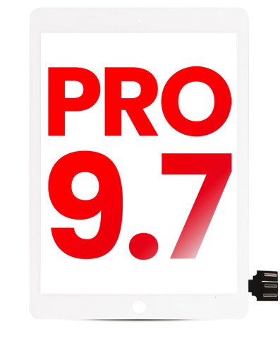 Digitizer Compatible For iPad Pro 9.7" (Glass Separation Required) (Aftermarket Plus) (White)