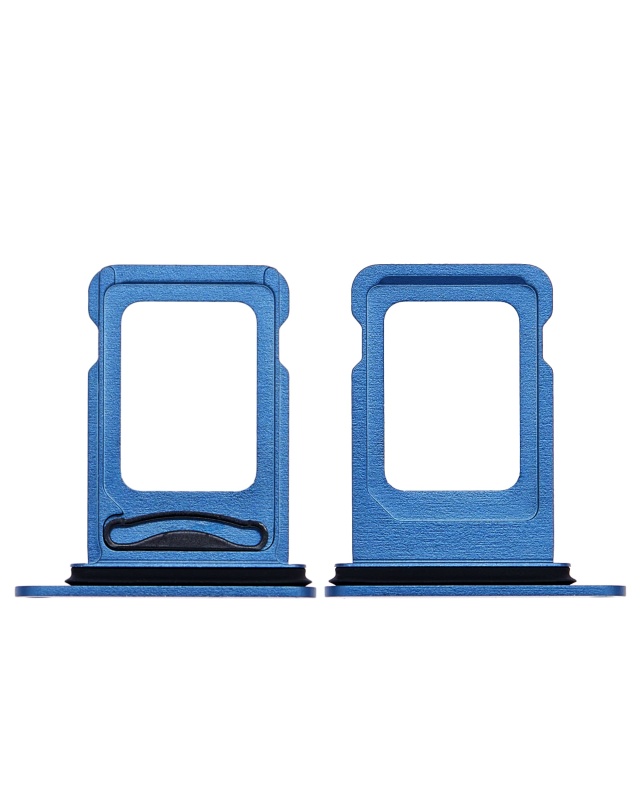Dual Sim Card Tray Compatible For iPhone 13 (Blue)