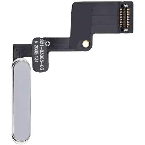 Power Button Flex Compatible For iPad 10 (2022) (Aftermarket Plus) (Silver)