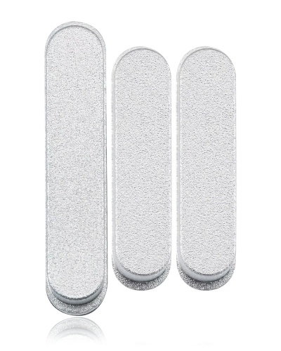 Hard Buttons (Power / Volume) Compatible For iPad Pro 11" 2nd Gen (2020) / Pro 11" 3rd Gen (2021) / Pro 12.9" 4th Gen (2020) / Pro 12.9" 5th Gen (2021) (Silver)