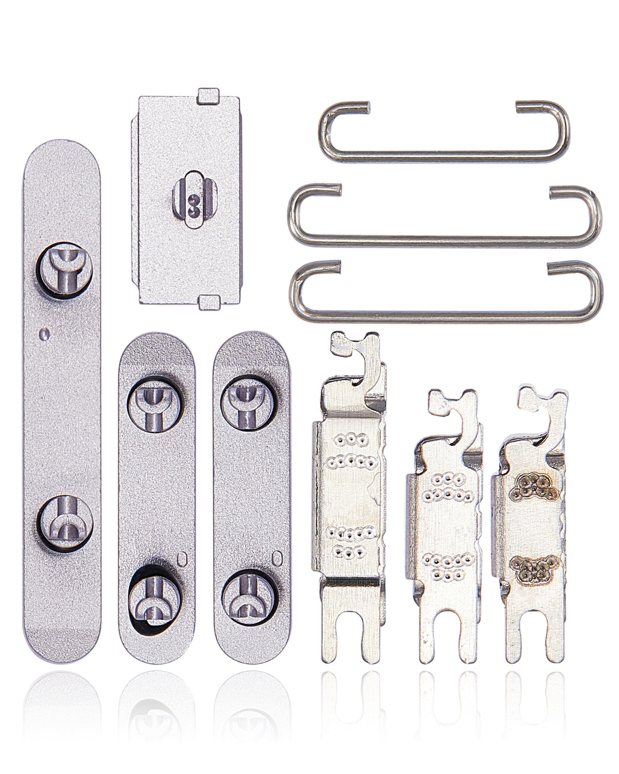 Hard Buttons (Power / Volume / Switch) Compatible For iPhone 14 / 14 Plus (Purple)