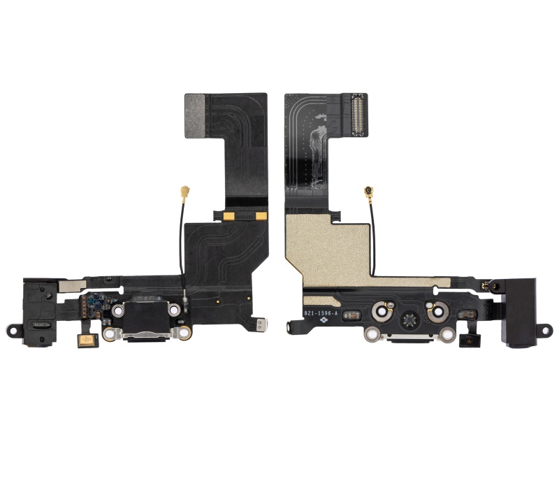Charging Port Flex Cable Compatible For iPhone 5S (Space Gray)