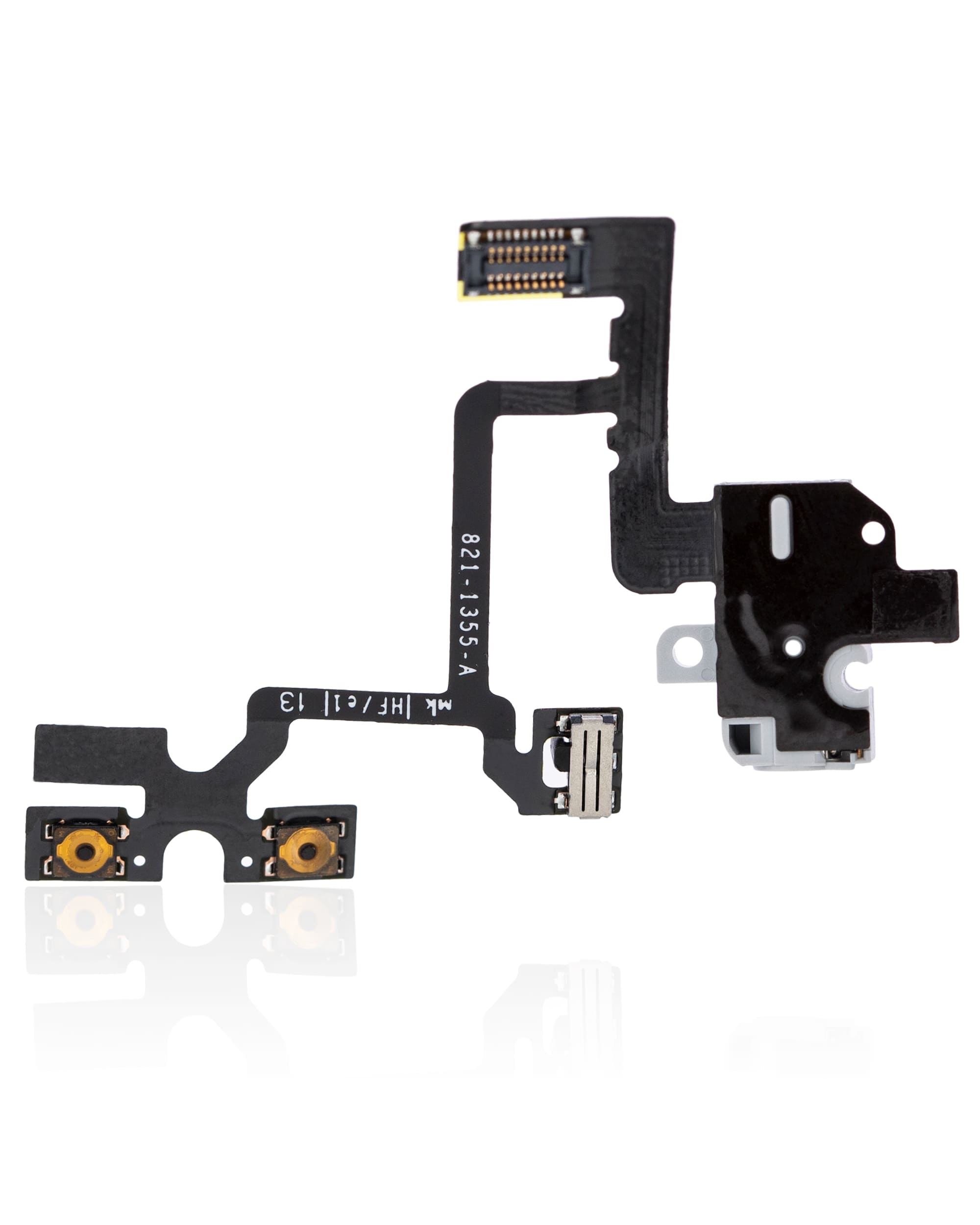 Headphone Flex + Volume Control Flex Compatible For iPhone 4 (GSM)