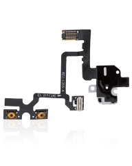 Headphone Flex + Volume Control Flex Compatible For iPhone 4 (GSM)