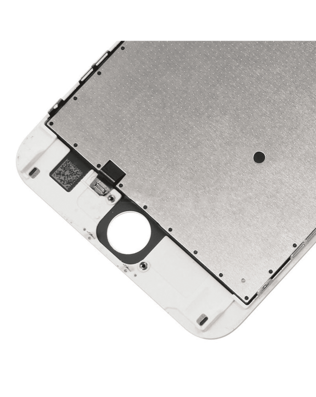 LCD Assembly With Steel Plate Compatible For iPhone 6S Plus (Aftermarket Pro: XO7 Incell) (White)