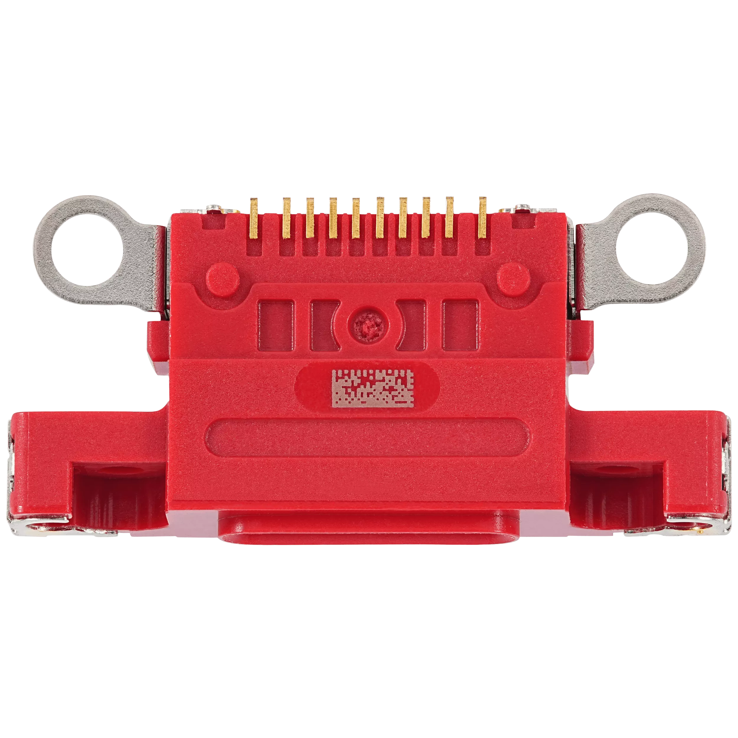 Charging Port Only Compatible For iPhone 14 / 14 Plus (Red) (10 Pack)
