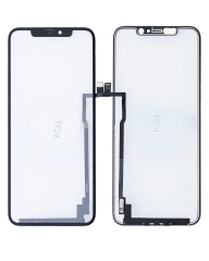 4 in 1 With Frame Included (Front Glass + OCA + Long Touch + OCA Pre-Installed) Compatible For iPhone 11 Pro Max (OCA Master)