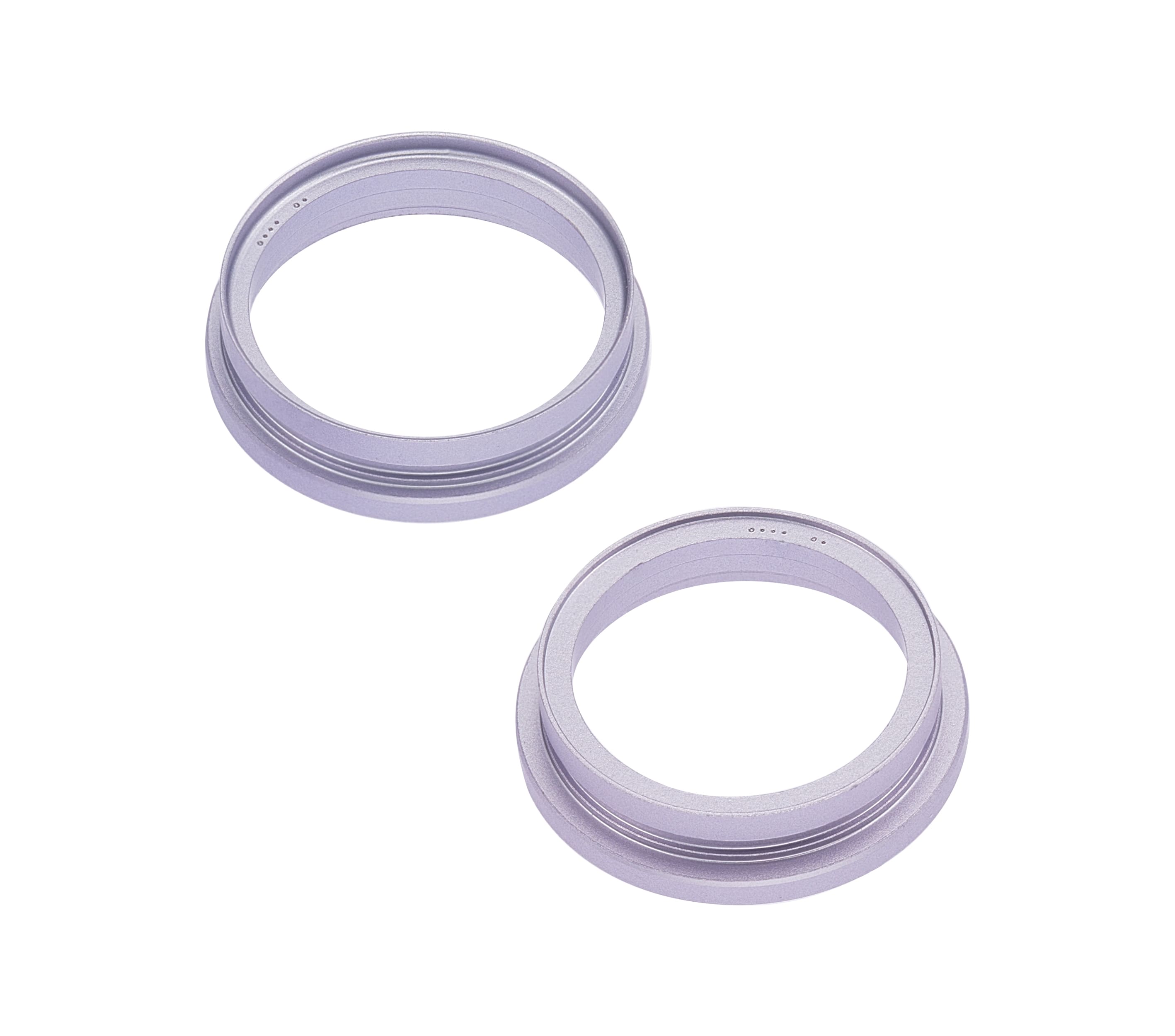 Back Camera Bezel Ring Only Compatible For iPhone 14 / 14 Plus (Purple) (2 Piece Set)