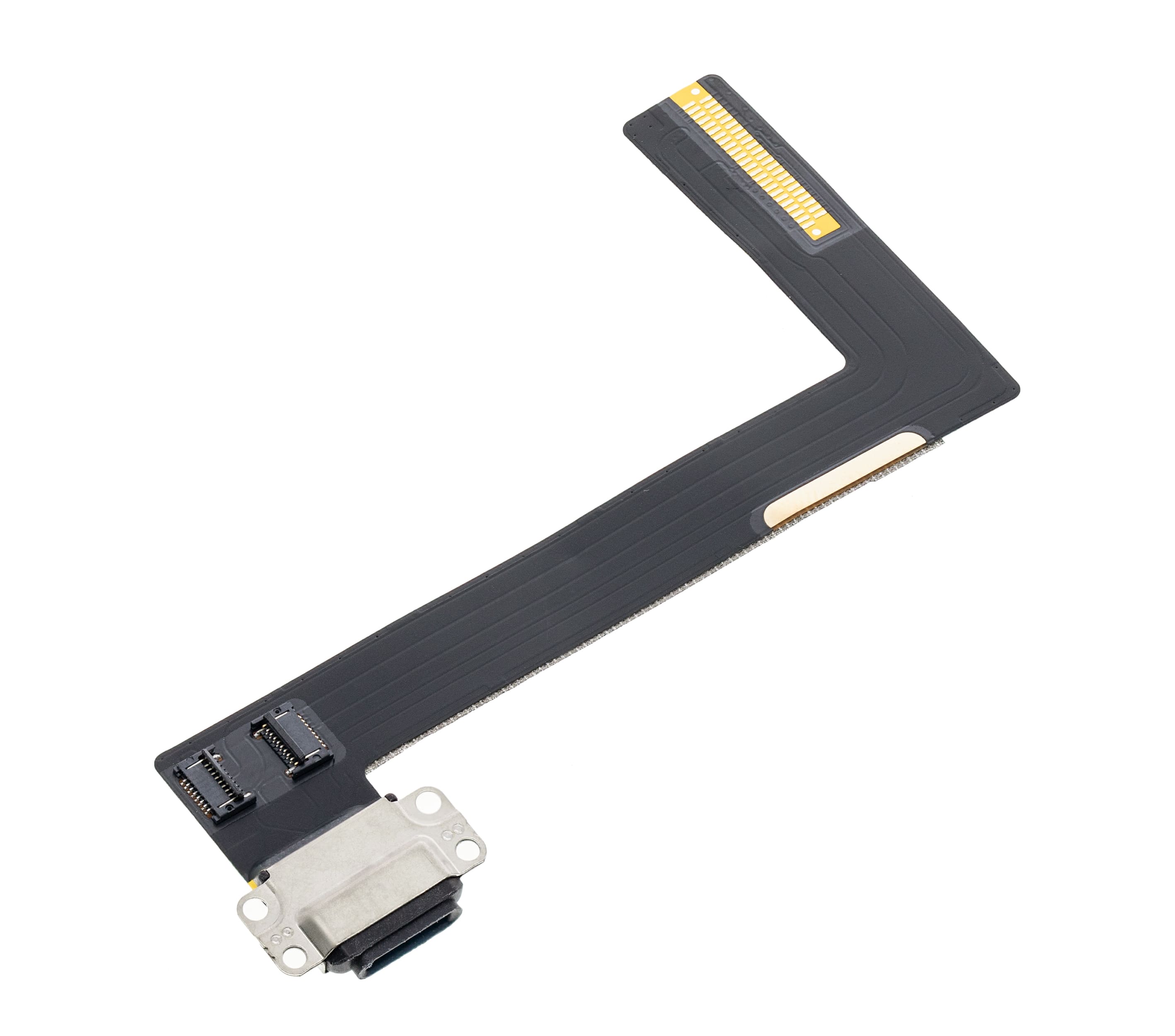 Charging Port Flex Cable Compatible For iPad Air 2 (Aftermarket Plus) (Black)