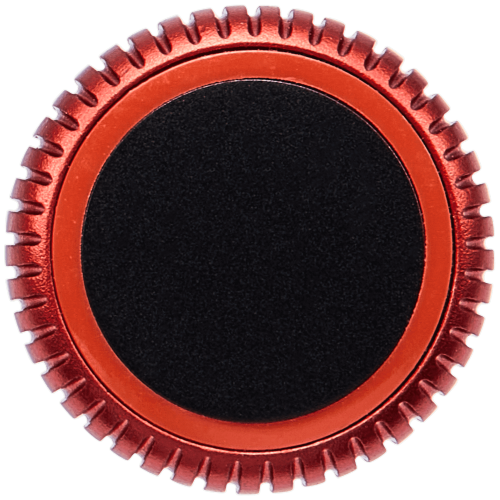 Crown Nut Compatible For Watch Series 6 (40MM / 44MM) (GPS Version) (Black / Red)