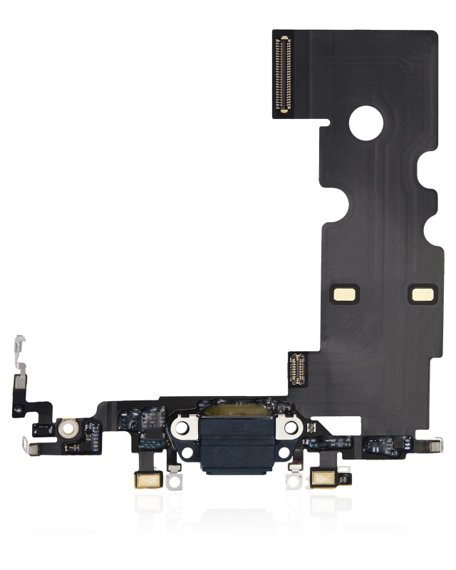 Charging Port Flex Cable Compatible For iPhone SE (2022) (Premium) (Midnight)