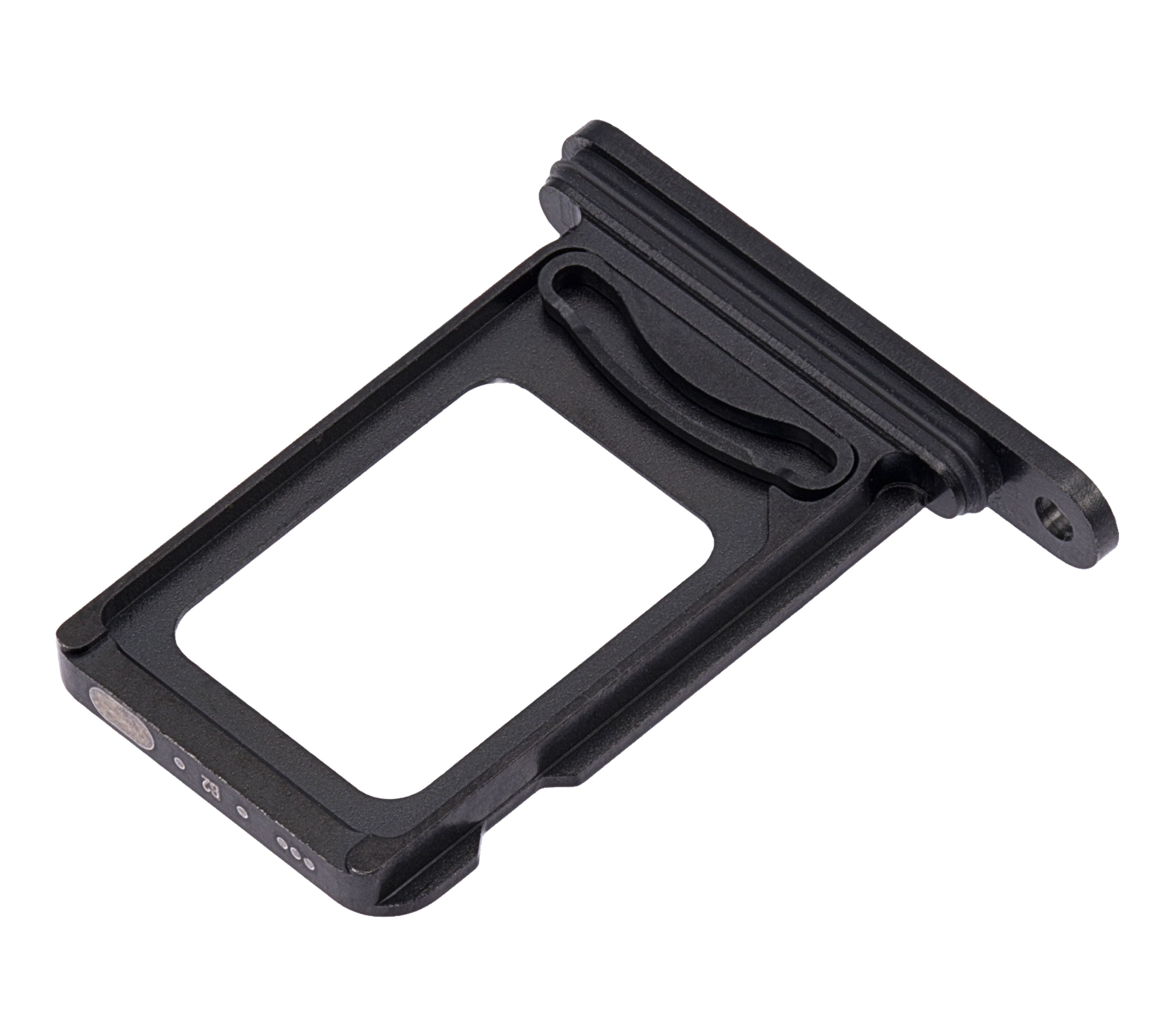 Dual Sim Card Tray Compatible For iPhone 14 Pro / 14 Pro Max (Space Black)