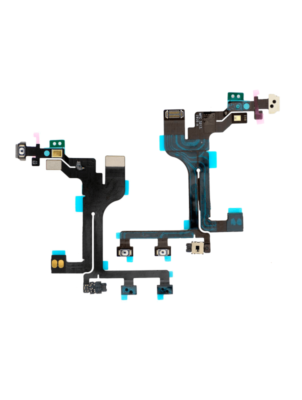 Power And Volume Flex Compatible For iPhone 5C