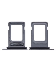 Dual Sim Card Tray Compatible For iPhone 12 Pro / 12 Pro Max (Graphite)