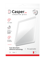 Casper Pro Tempered Glass Compatible For iPad Pro 11" 1st Gen / Pro 11" 2nd Gen / Pro 11" 3rd Gen / Pro 11" 4th 2022 / Air 4 / Air 5 (Retail Pack) (Clear)