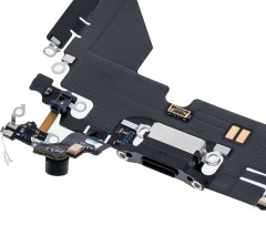 Charging Port Flex Cable Compatible For iPhone 13 Pro (Premium) (Graphite)
