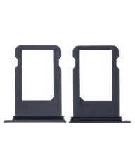 Sim Tray Compatible For iPhone 7 (Matte Black)