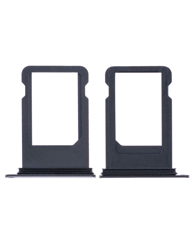 Sim Tray Compatible For iPhone 7 (Matte Black)