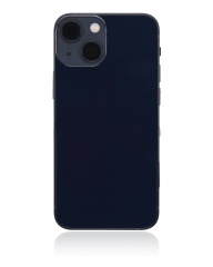Back Housing W/ Small Components Pre-Installed Compatible For iPhone 13 Mini (US Version) (No Logo) (Aftermarket Plus) (Midnight)