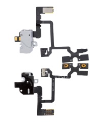 Headphone Flex + Volume Control Flex Compatible For iPhone 4 (GSM)