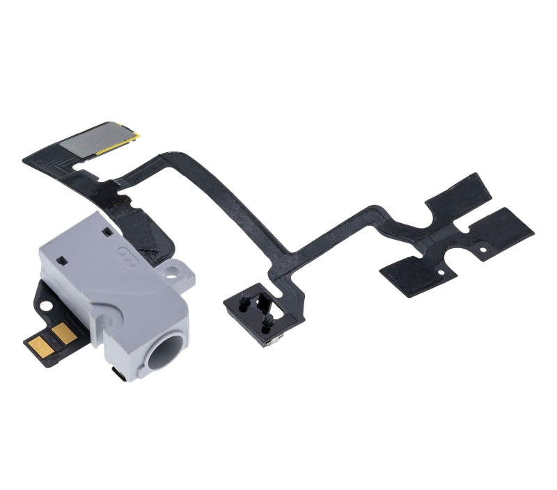 Headphone Flex + Volume Control Flex Compatible For iPhone 4 (GSM)