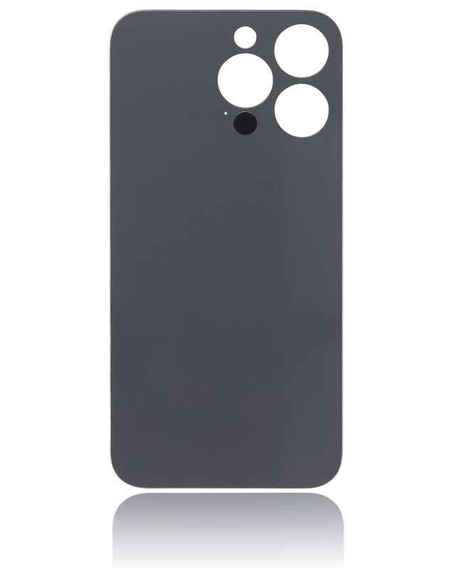Back Glass With 3M Adhesive Compatible For iPhone 13 Pro (No Logo / Large Camera Hole) (Sierra Blue)