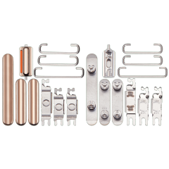 Hard Buttons (Power / Volume / Switch) Compatible For iPhone X (Gold)