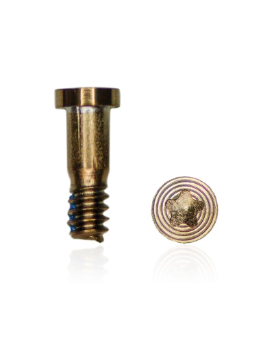 Bottom Screws Compatible For iPhone 6 / 6 Plus (Gold) (100 Pack)