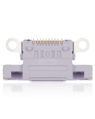 Charging Port Only Compatible For iPhone 14 / 14 Plus (Purple) (10 Pack)