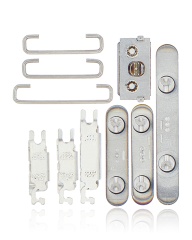 Hard Buttons (Power / Volume / Switch) Compatible For iPhone 13 Pro / 13 Pro Max (Graphite)