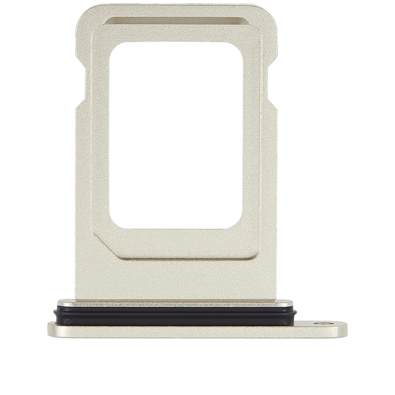 Single Sim Card Tray Compatible For iPhone 15 / 15 Plus (Yellow)